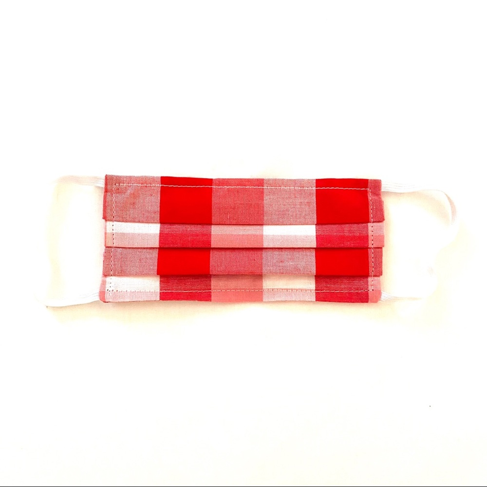 💎 4/$20: Children’s Cloth Face Mask Red Gingham